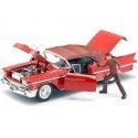 Carsdemetal.es 1958 Cadillac Series 62 "Nightmare at Helm Street" + Freddy Krueger 1:24 Jada Toys 31102 253255004