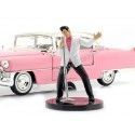 Cochesdemetal.es 1955 Cadillac Fleetwood Series 60 "Elvis Presley" Rosa 1:24 Jada Toys 31007