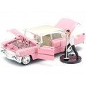 Cochesdemetal.es 1955 Cadillac Fleetwood Series 60 "Elvis Presley" Rosa 1:24 Jada Toys 31007