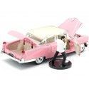 Cochesdemetal.es 1955 Cadillac Fleetwood Series 60 "Elvis Presley" Rosa 1:24 Jada Toys 31007