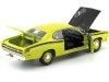 Cochesdemetal.es 1971 Plymouth Duster 340 Hardtop Yellow 1:18 Auto World AMM1154