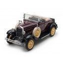 Cochesdemetal.es 1931 Ford Modèle A Roadster Ford Maroon 1:18 Sun Star 6124