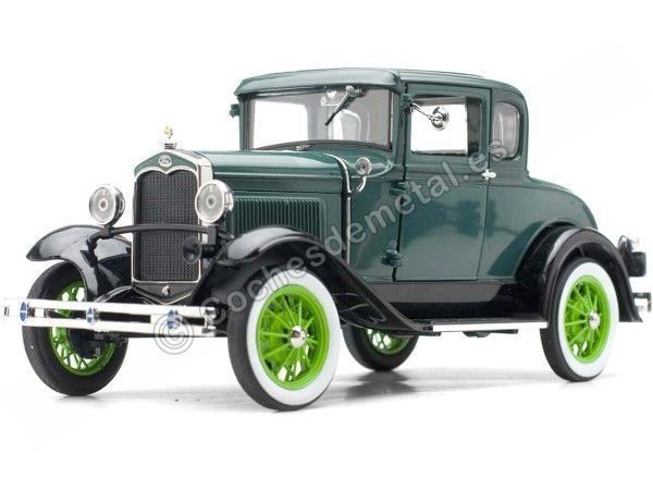Cochesdemetal.es 1931 Ford model A Coupe Valley Green 1:18 Sun Star 6136