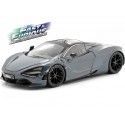 Carsdemetal.es 2018 McLaren 720s "Fast & Furious Hobbs & Shaw" Gray 1:24 Jada Toys 30754 253203036