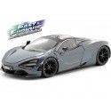 Cochesdemetal.es 2018 McLaren 720S "Fast & Furious Hobbs & Shaw" Gris 1:24 Jada Toys 30754 253203036