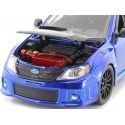 Cochesdemetal.es 2009 Subaru Impreza Sti "Fast & Furious" Azul-Plata 1:24 JADA TOYS 99514 253203026