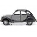 Cochesdemetal.es 1982 Citroen 2CV6 Charleston Gris-Negro 1: 8 Premium-X PR8-004B