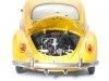 Cochesdemetal.es 1961 Volkswagen Beetle Saloon "Rusty & Dusty" Yellow Bee 1:12 Sun Star 5219