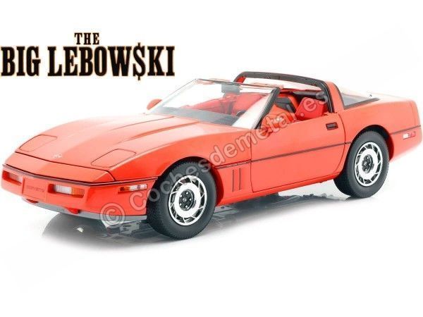 Cochesdemetal.es 1985 Chevrolet Corvette C4 "El Gran Lebowski" 1:18 Greenlight 13533