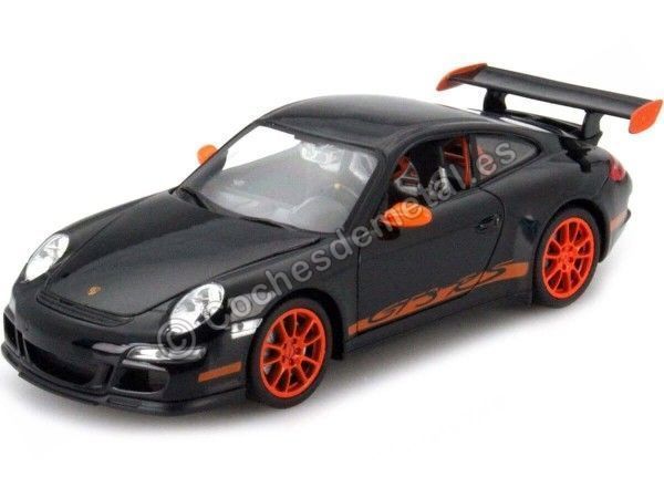 Carsdemetal.es 2006 Porsche 911 (997) GT3 RS Black 1:24 Welly 22495
