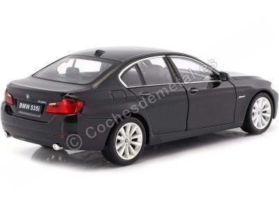 Carsdemetal.es 2010 BMW 535i (F10) Black 1:24 Welly 24026 2