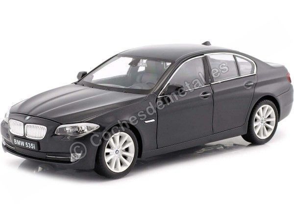 Carsdemetal.es 2010 BMW 535i (F10) Black 1:24 Welly 24026