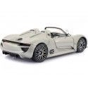 Carsdemetal.es 2013 Porsche 918 Spyder Gray 1:24 Welly 24031