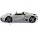 Carsdemetal.es 2013 Porsche 918 Spyder Gray 1:24 Welly 24031