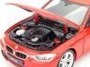 CarsDEMETAL.ES 2012 BMW 335I Série 3 (F30) Vermelho 1:24 bem 24039