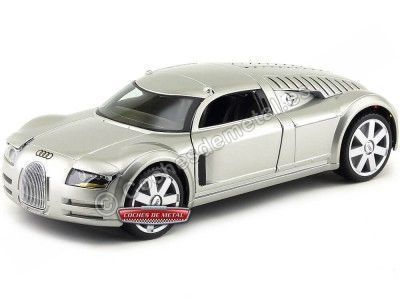 Cochesdemetal.es 2000 Audi Supersportwagen Concept "Rosemeyer" Aluminio 1:18 Maisto 31625