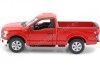 Cochesdemetal.es 2015 Ford F-150 Pickup de cabine régulière Rojo 1:24 Welly 24063