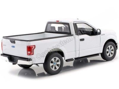 Cochesdemetal.es 2015 Ford F-150 Pickup de cabine régulière Blanco 1:24 Welly 24063 2