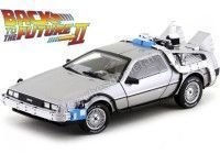 1989 DeLorean DMC 12 "Regreso al Futuro II" 1:18 Hot Wheels CMC98