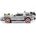 Carsdemetal.es 1990 DeLorean DMC 12 "de volta ao futuro III" 1:24 Welly 22444
