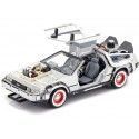 Carsdemetal.es 1990 DeLorean DMC 12 "de volta ao futuro III" 1:24 Welly 22444