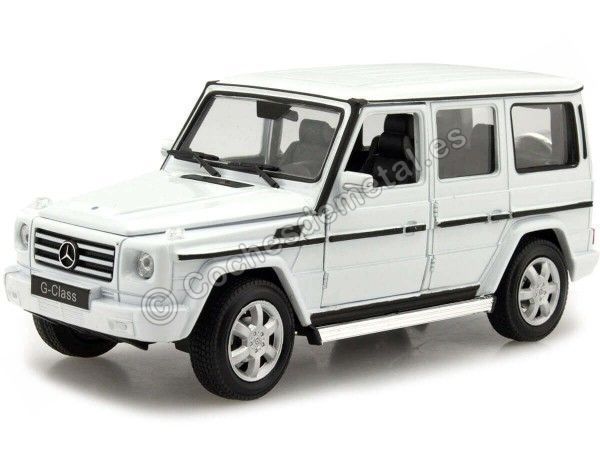 Carsdemetal.es 2015 Mercedes-Benz G-Klasse (W463) Branco 1:24 bem 24012