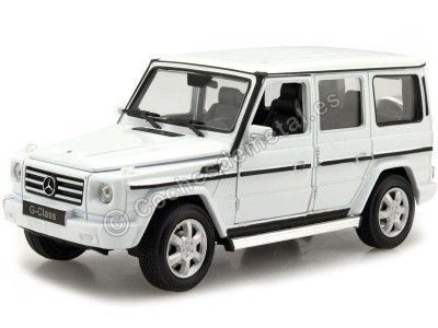 Cochesdemetal.es 2015 Mercedes-Benz G-Klasse (W463) White 1:24 Welly 24012