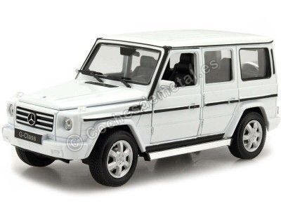 Carsdemetal.es 2015 Mercedes-Benz G-Klasse (W463) Branco 1:24 bem 24012