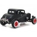 Cochesdemetal.es 1932 Custom Ford Hot Rod Matt Black 1:18 Greenlight 12975