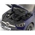 Cochesdemetal.es 2018 Mercedes-Benz GLE (V167) Brillant Blue Metallic 1:18 Dealer Edition B66960554
