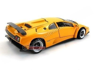 Cochesdemetal.es 1999 Lamborghini Diablo GT V12 Amarillo 1:18 Motor Max 73168 2