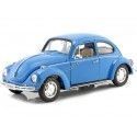 Cochesdemetal.es 1959 Volkswagen VW Kafer Hard Top Azul 1:24 Welly 22436