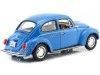Carsdemetal.es 1959 Volkswagen VW Kafer Hard Top Blue 1:24 Welly 22436
