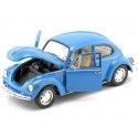 Cochesdemetal.es 1959 Volkswagen VW Kafer Hard Top Azul 1:24 Welly 22436