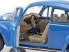Cochesdemetal.es 1959 Volkswagen VW Kafer Hard Top Azul 1:24 Welly 22436