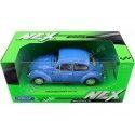 Carsdemetal.es 1959 Volkswagen VW Kafer Hard Top Blue 1:24 Welly 22436