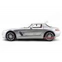 Cochesdemetal.es 2010 Mercedes-Benz SLS AMG Gullwing Gris 1:18 Maisto 31389