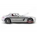 Cochesdemetal.es 2010 Mercedes-Benz SLS AMG Gullwing Gris 1:18 Maisto 31389