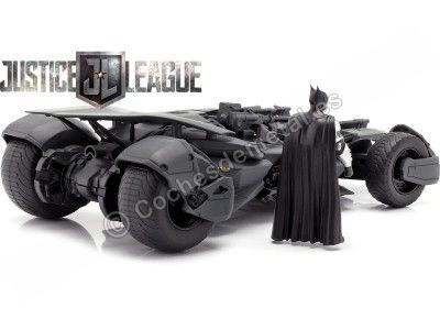 CARSDEMETAL.ES 2016 Batmobile El Dawn de Justice avec Batman Figure 1:24 JADA TOYS 99232 253215000 2