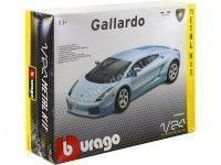 2000 Lamborghini Gallardo LP560-4 Azul Metal Kit 1:24 Bburago 18-25076