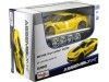 Cochesdemetal.es 2015 Chevrolet Corvette C7 Z06 Amarillo "Metal Kit" 1:24 MAISTO 39246