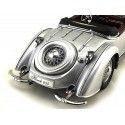 Cochesdemetal.es 1939 Horch 855 Spezial Roadster Granate-Plata 1:18 Sun Star 2402