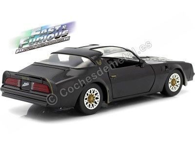 1977 Pontiac Firebird Trans AM "Fast & Furious IV" Black 1:24 Jada Toys 30756 Cochesdemetal.es 2