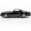 Cochesdemetal.es 1977 Pontiac Firebird Trans AM "Fast & Furious IV" Black 1:24 Jada Toys 30756/253203041