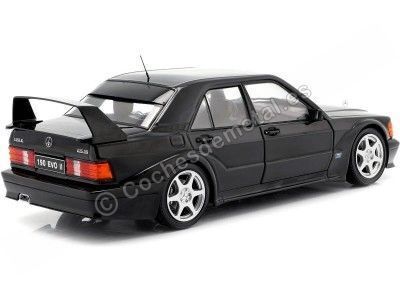 1990 Mercedes-Benz 190E 2.5-16 Evolution II (W201) Black 1:18 Solido S1801001 Cochesdemetal.es 2