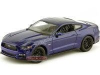 2015 Ford Mustang GT 5.0 Azul Metalizado 1:18 Maisto 31197