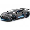 Carsdemetal.es 2018 Bugatti Divo Dull Deep Gray 1:24 Maisto 31526
