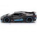 Carsdemetal.es 2018 Bugatti Divo Dull Deep Gray 1:24 Maisto 31526