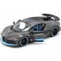 Carsdemetal.es 2018 Bugatti Divo Dull Deep Gray 1:24 Maisto 31526