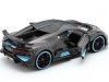 Carsdemetal.es 2018 Bugatti Divo Dull Deep Gray 1:24 Maisto 31526